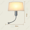 Axyaa LED Bedhead Wall Light Adjustable Angle Spotlight for Study and Living Room
