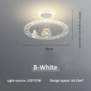 Axyaa Astronaut Starry Sky Pendant Lamp for Children's Room