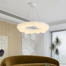 Axyaa Nordic Cloud Cream Ceiling Light Chandelier, Warm Atmosphere for Bedroom & Restaurant