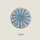 Axyaa Diatom Mud Ceramic Coaster Set of 4 - Absorbent, Insulating, Nordic Design