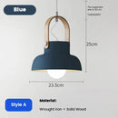 Axyaa Nordic Pendant Light for Restaurants, Study, Bedroom - Minimalist Design