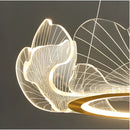 Axyaa LED Lotus Leaf Ceiling Chandelier for Home Decor and Light Fixtures