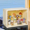 Axyaa Acrylic Display Case for Action Figures | Dustproof Protection | Blind Box Organizer
