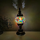 Axyaa Mosaic Glass Table Lamp Vintage Art Deco Handcrafted Bedside Light