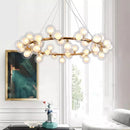 Axyaa Modern LED Pendant Chandeliers for Living and Dining Room Lighting