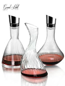 Axya Crystal Wine Set with Fast Decanter and Dispenser