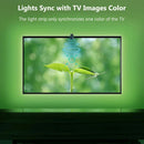 Axyaa TV Backlight Led Strip Light for 55-65 Inch TV Sync Music Vedio Ambient Lamps