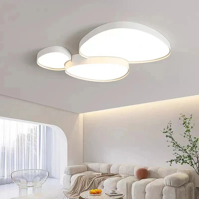 Nordic Style LED Ceiling Chandeliers by Axyaa for Modern Living Room Décor