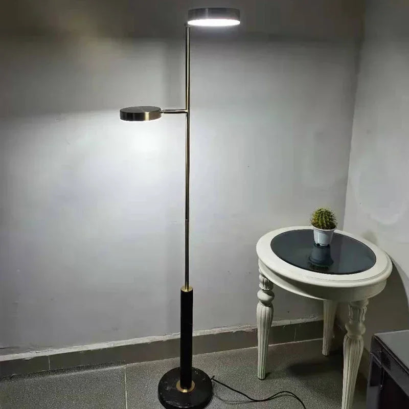 Axyaa Nordic Modern Floor Lamp LED Decorative Standing Light