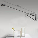 Axyaa Swing LED Wall Lamp: Minimal & Creative Design for Living Room Lighting