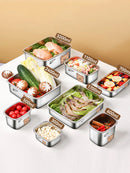 Axyaa Stainless Steel Food Storage Container for Fruits & Vegetables - Organizer Box