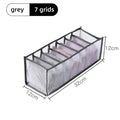 Axyaa Wardrobe Organizer Box Set for Clothes, Bras, Underwear, Socks - Breathable Mesh Bags