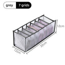 Axyaa Wardrobe Organizer Box Set for Clothes, Bras, Underwear, Socks - Breathable Mesh Bags
