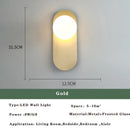 Axyaa Nordic LED Wall Lamp - Elegant Indoor Lighting for Bedroom & Living Room