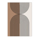 Minimalist Geometry Wall Art Print by Axyaa - Modern Abstract Canvas Painting for Home Decor