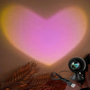 Axyaa Sunset Love Projector Rainbow Light for Bedroom Atmosphere
