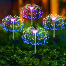 Axyaa Solar LED Firework Fairy Lights for Outdoor Garden Decor