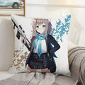 Axyaa Blue Archive Modern Women's Pillowcase 45x45 Decorative Cushion Cover