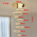 Axyaa Luxury Crystal Chandelier Pendant Light Gold Chrome Finish Modern Living Room Lighting
