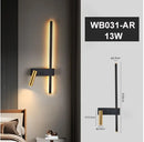 Axyaa Bedroom Wall Lamp USB Quick Charging Rotatable Spotlight 3W Reading Light