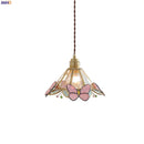 Axyaa Butterfly LED Hanging Lamp Clear Glass Nordic Pendant Lighting