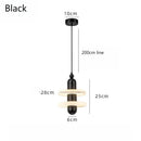 Axyaa Marble LED Pendant Light - Luxe Minimalist Nordic Design