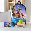 Axyaa Kids Backpack Lunch Box Pencil Boxes Set - Boys Girls School Bookbag