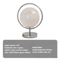 Axyaa Glass Ball Table Lamps for Modern Living Spaces