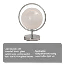 Axyaa Glass Ball Table Lamps for Modern Living Spaces