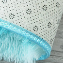 Axyaa 100/120cm Fluffy Round Shaggy Rug for Living Room, Bedroom, Kids' Room