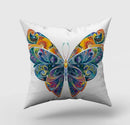 Axyaa Cartoon Butterfly Print Pillowcase 45*45cm
