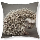 Axyaa Lovely Little Hedgehog Design Cushion Cover for 45*45cm Sofa Pillow