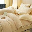 Axyaa Soft, Plush Fleece Duvet Cover for Autumn/Winter - 200x230/150x200 Size