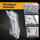 Axyaa LED Fog Lamps Toyota Camry 2015-2017 Front Headlight DRL Daytime Running Lights