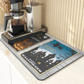 Axyaa Pumpkin Printing Silicone Coasters for Halloween Style Kitchen Décor