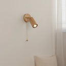 Axyaa Wooden LED Wall Light Up Down Stair Lighting Modern Nordic Bedside Lamp