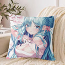 Axyaa Hatsune Miku Cushion Cover Set - Anime Fall Decor 45x45cm