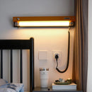 Axyaa Dimmable LED Wall Sconce, Elegant Orange & Black Metal Design