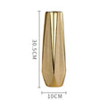 Luxury Gold Ceramic Vase by Axyaa - Elegant Porcelain Flower Vase for Home Decor