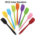 Axyaa Silicone Cake Cream Spatula Set - 3PCS Baking Tools