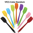 Axyaa Silicone Cake Cream Spatula Set - 3PCS Baking Tools