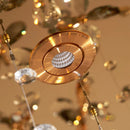 Axyaa Nordic Smart LED Ceiling Light for Home Decor - Dimmable Indoor Lighting