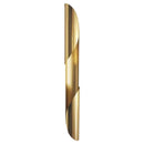 Axyaa Stainless Steel Scroll Gold Wall Lamp for Study, Restaurant, Aisle