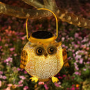 Axya Solar Owl Landscape Light: Waterproof Outdoor LED Lamp