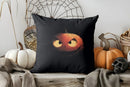 Axyaa Scary Pumpkin Face Halloween Decor Pillow Cover for Sofa Bedroom Car