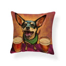 Axyaa Dog Breed Pillowcase Covers Set - Home Decorative Linen Cushion Case