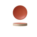 Axyaa Retro Round Plate: Premium Western Cuisine Ceramic Tableware