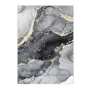 Pink Marble Abstract Canvas Painting Wall Art Print Home Decor by Axyaa