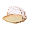 Bamboo Mesh Basket with Anti-Mosquito Net by Axyaa