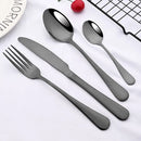 Axyaa Rainbow Gold Stainless Steel Cutlery Set